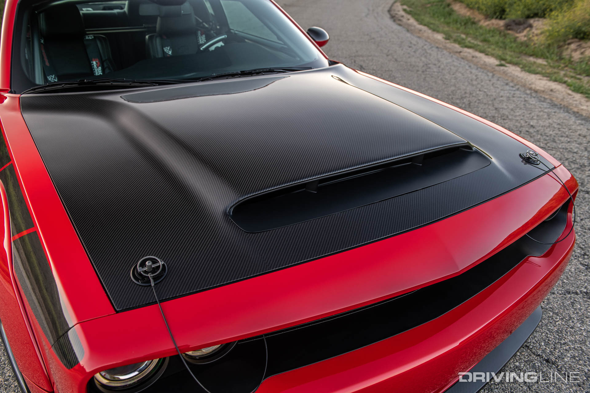 SpeedKore Dodge Demon Carbon Fiber Hood
