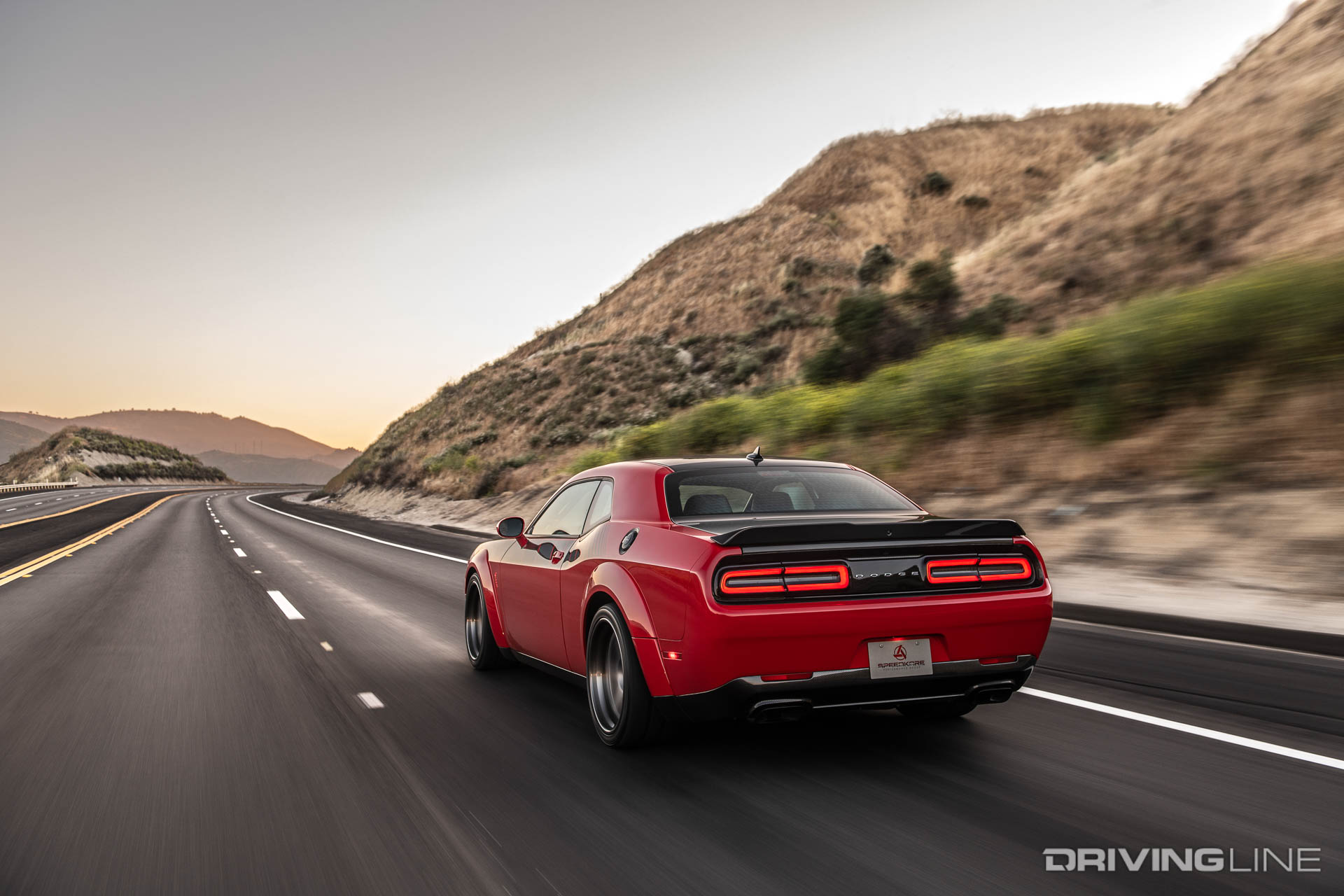 SpeedKore Big Machine Dodge Demon driving
