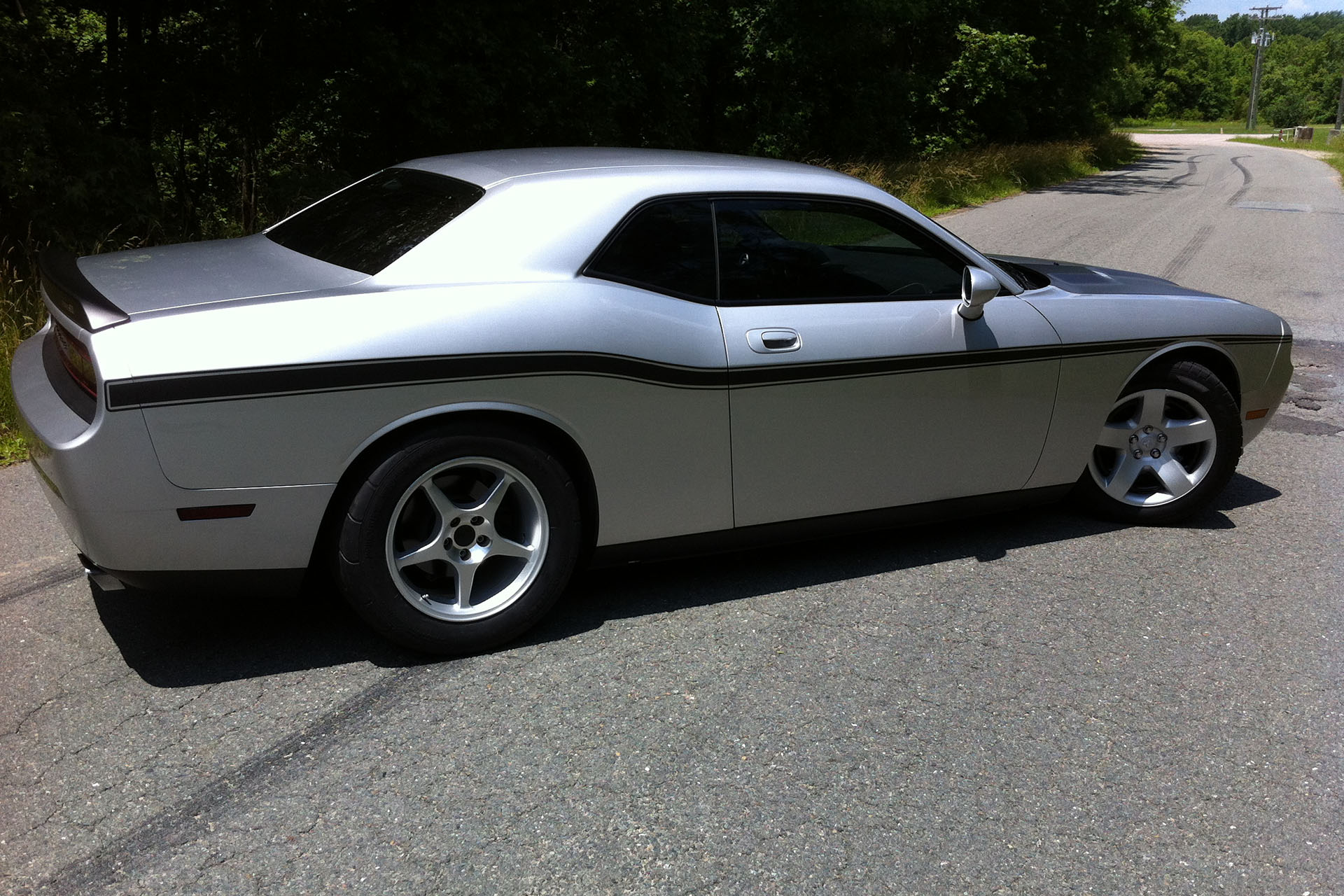 Dodge Challenger on 18-inch Wheels