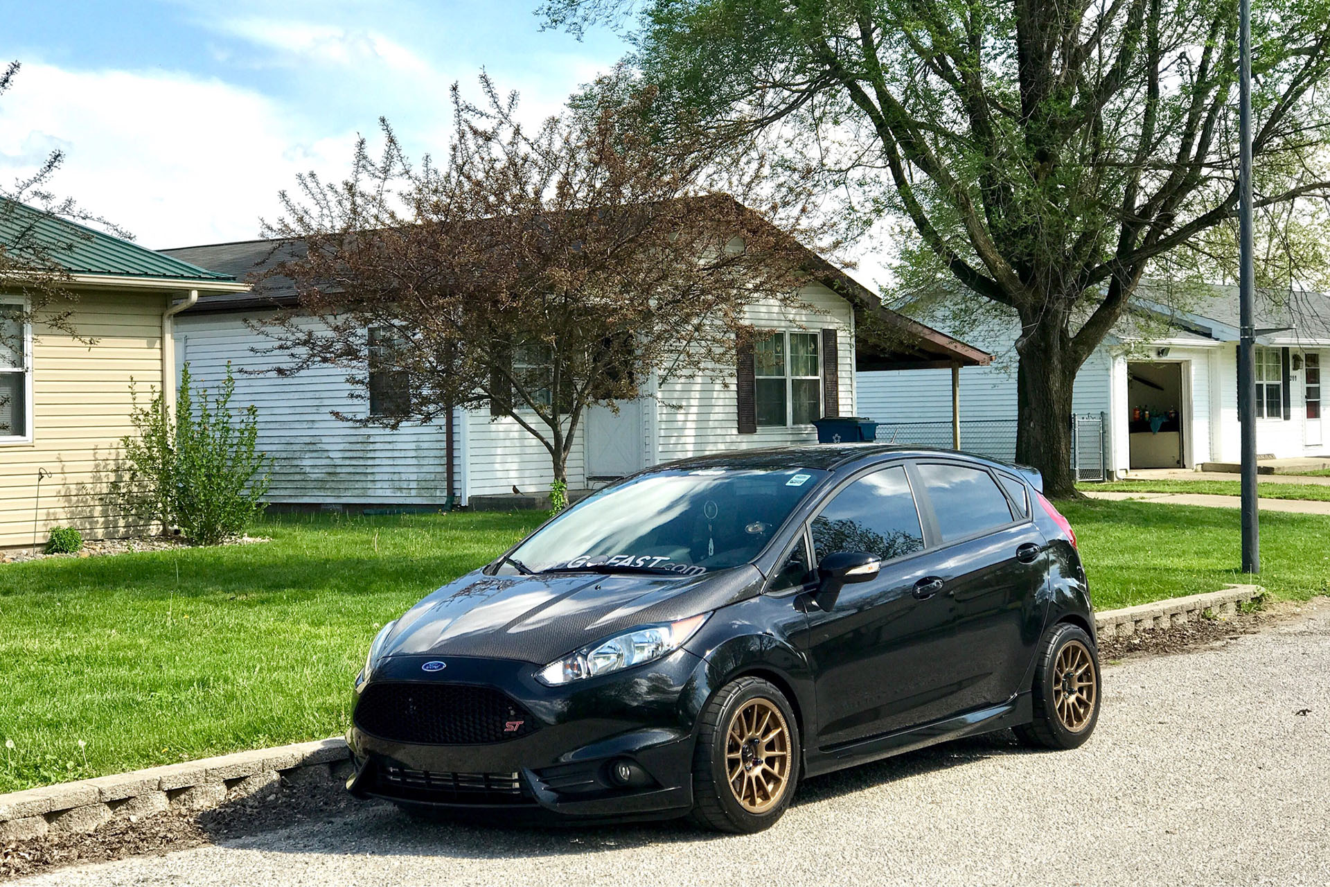 Ford Fiesta ST on 15-inch Wheels