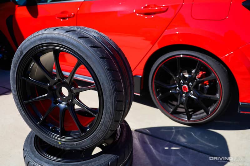 Honda Civic Type R 18-inch Wheel Swap