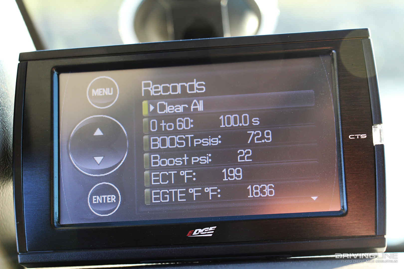 Electronic temperature gauge