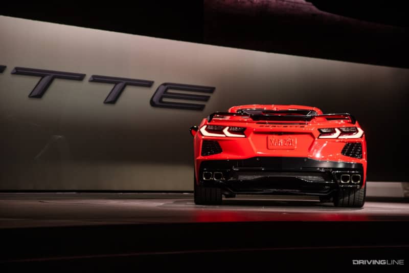 2020 Chevrolet Corvette Stingray rear end