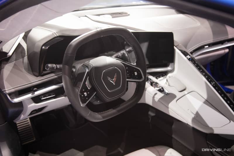 2020 Chevrolet Corvette Stingray interior driver cockpit