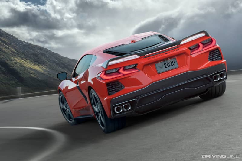 2020 Chevrolet Corvette Stingray rear