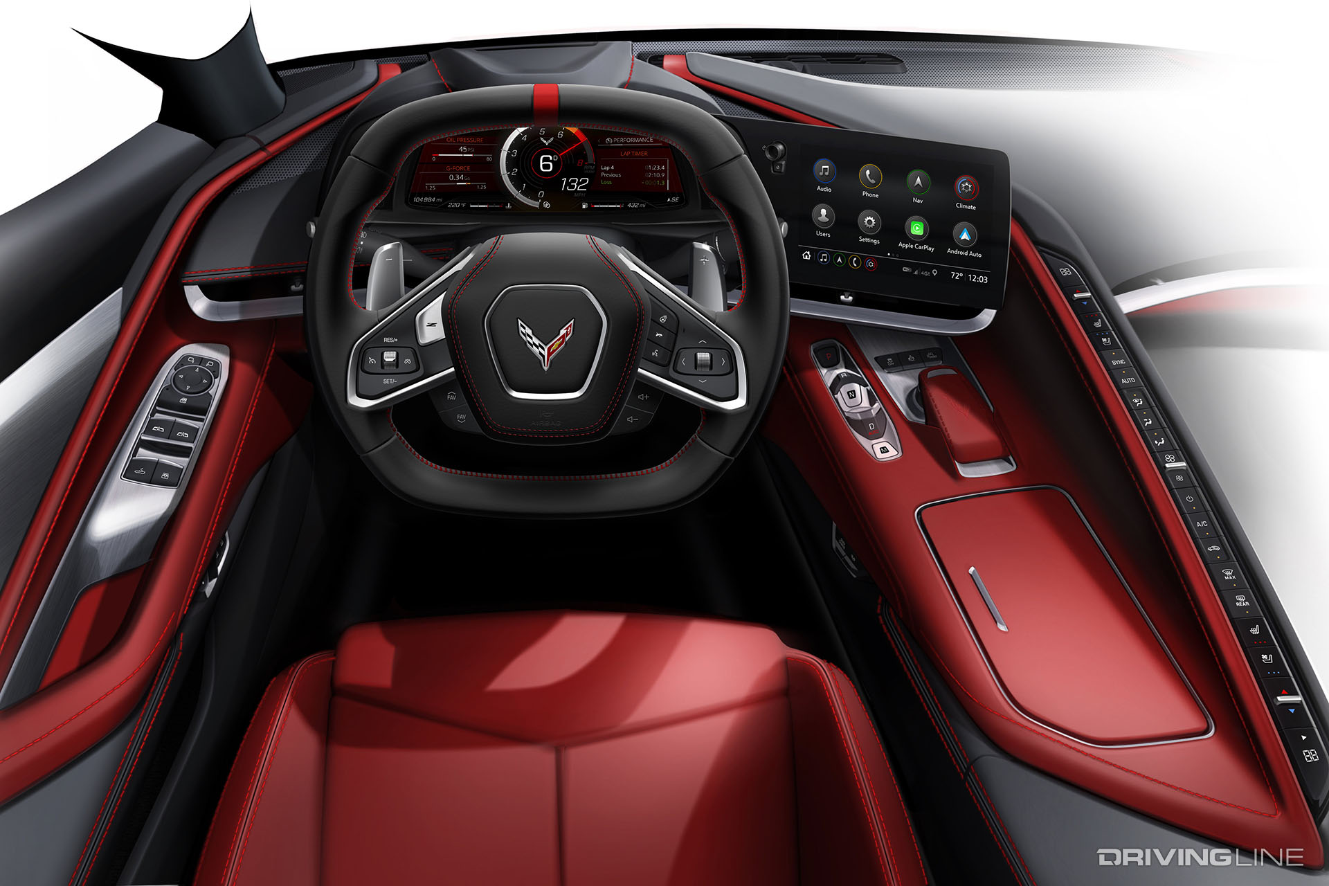 2020 C8 Corvette Interior