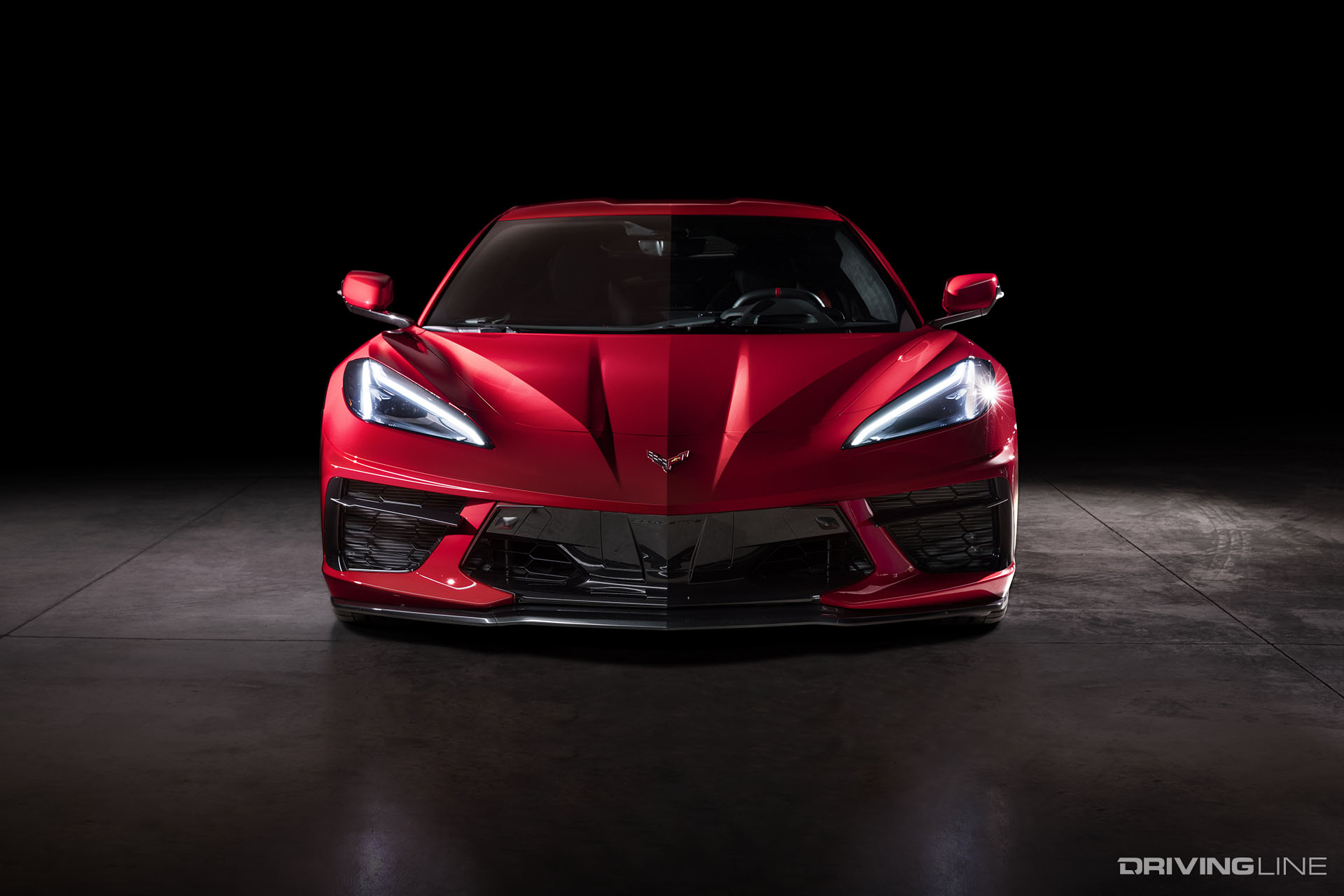 2020 C8 Corvette Front