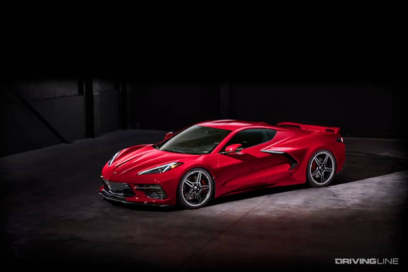 2020 C8 Corvette Red