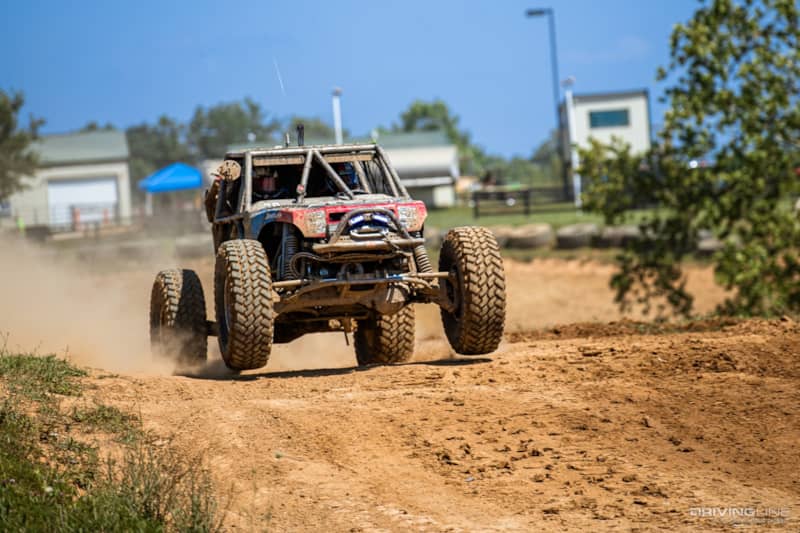 Derek West racing at Kentucky