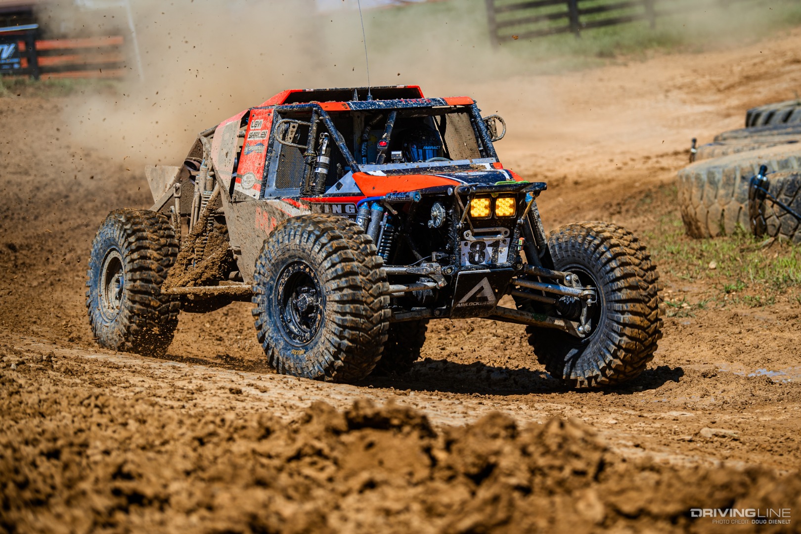 Levi Shirley racing at Kentucky