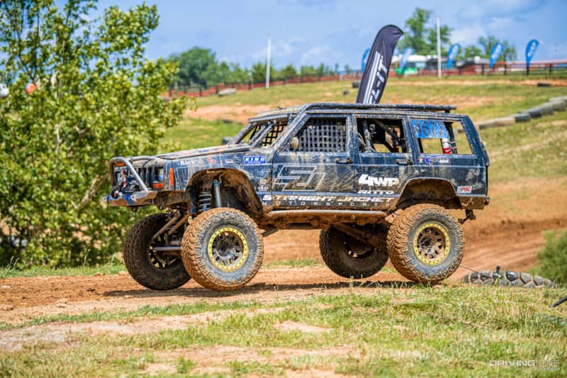 Chris D'Auria racing at Kentucky