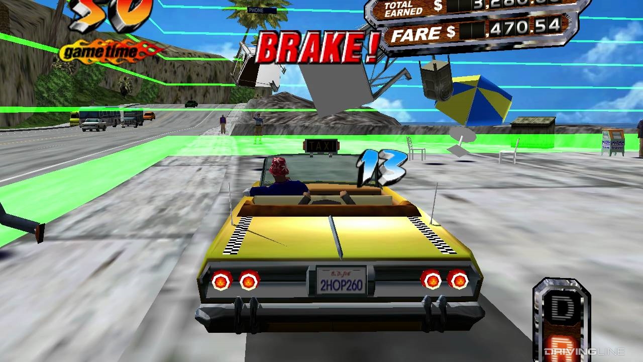 Crazy Taxi BD Joe car
