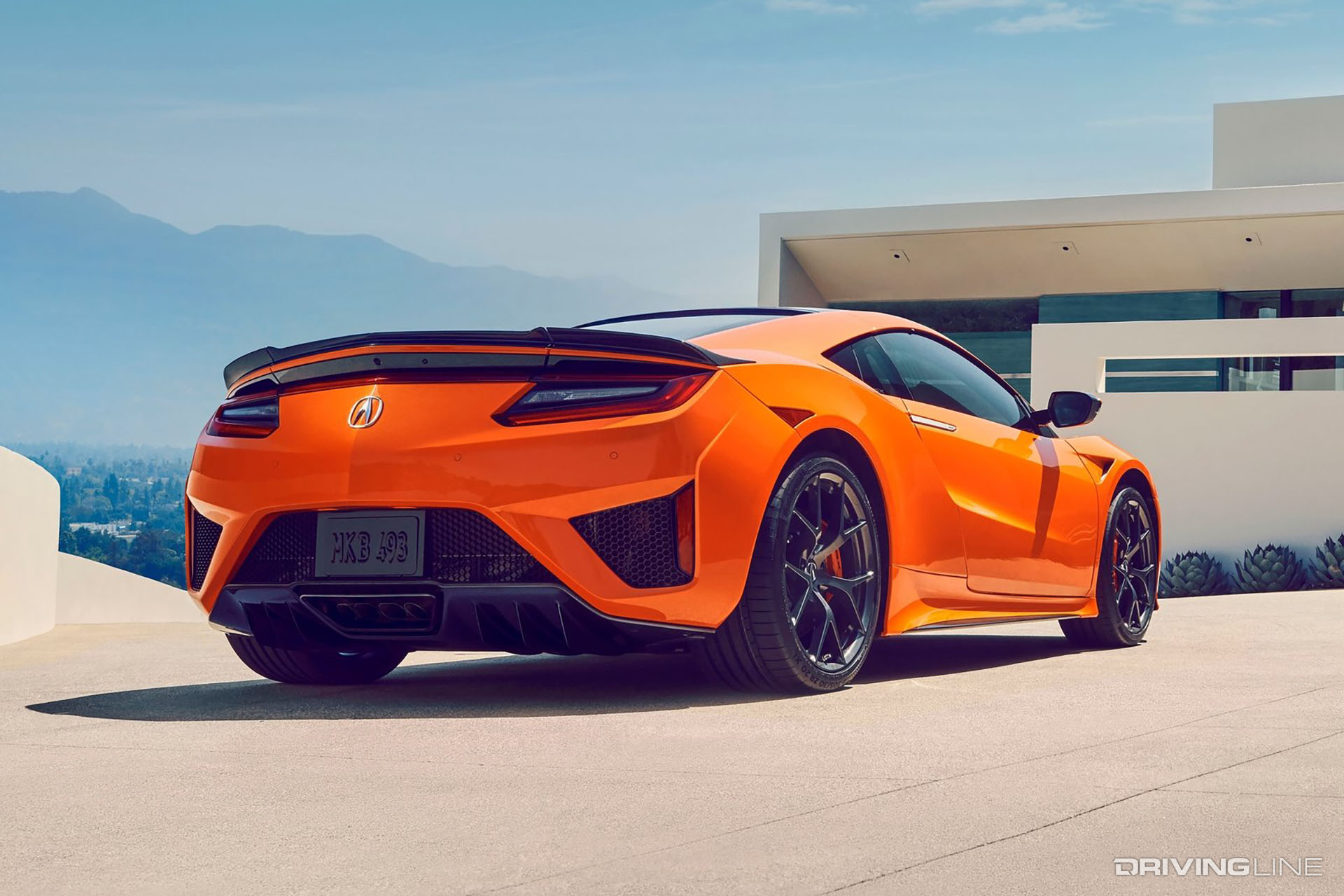 rear 2019 Acura NSX
