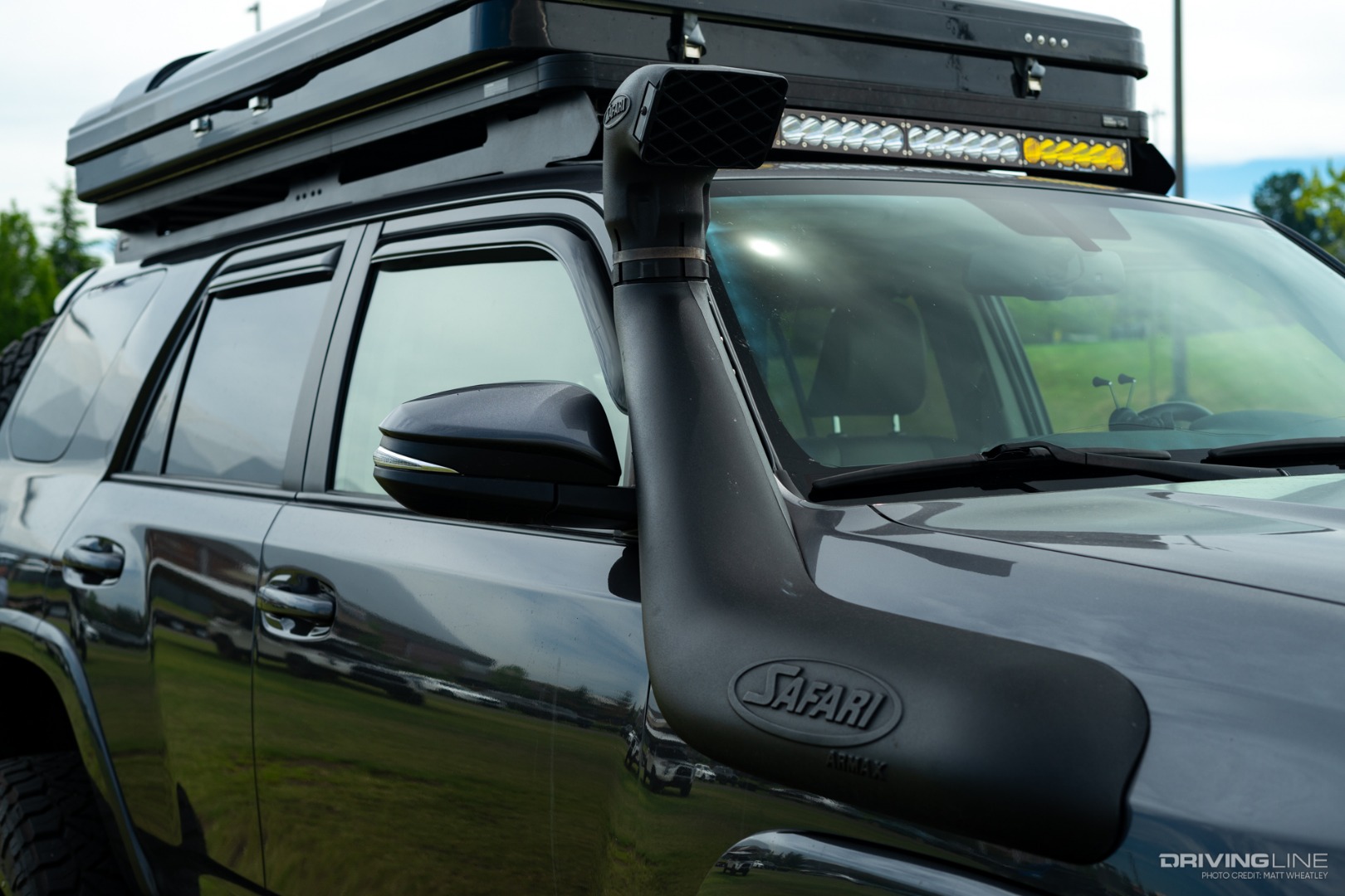 ARB Safari snorkel on a Toyota 4Runner