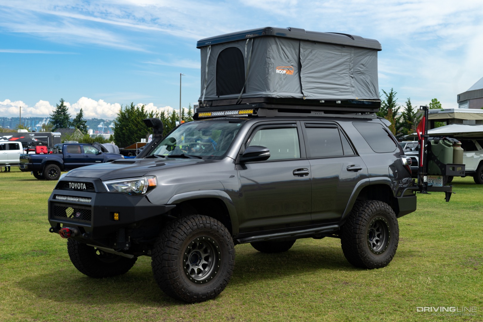 Roofnest Eagle tent on a Toyota 4Runner