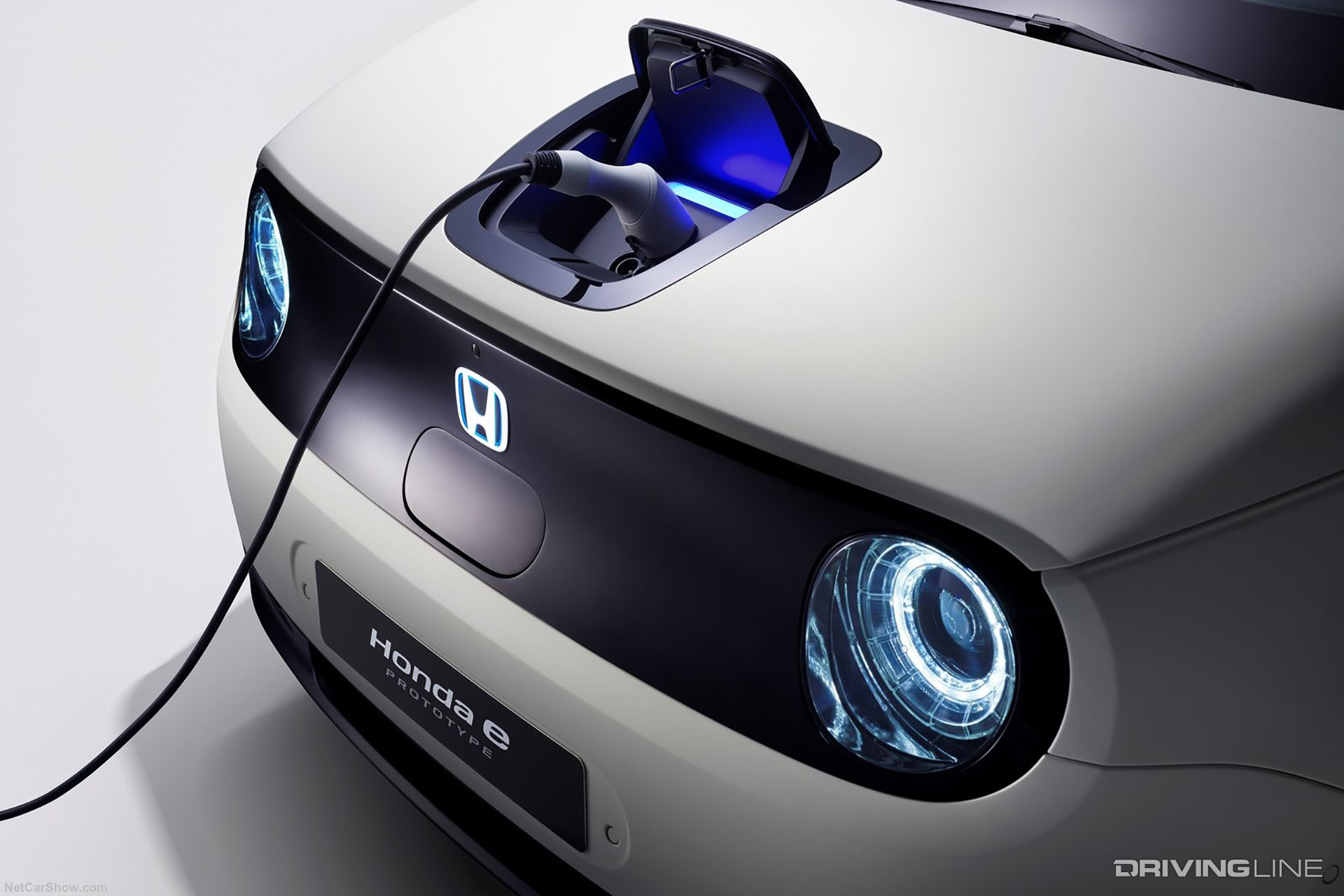 Honda e Prototype charging
