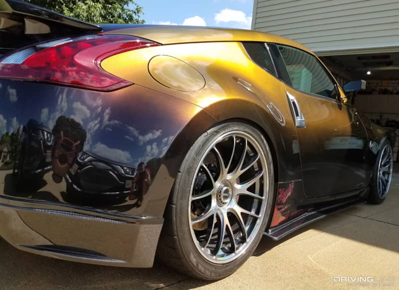 Nissan 370Z on Nitto NT555 G2 Tires