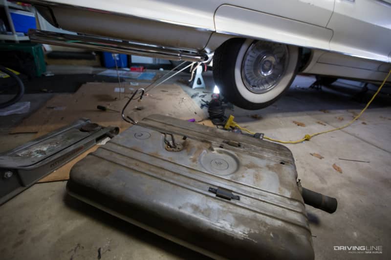 Cadillac Fuel Tank Uninstall