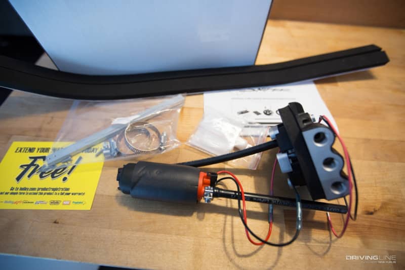 Holley Sniper EFI fuel pump module kit