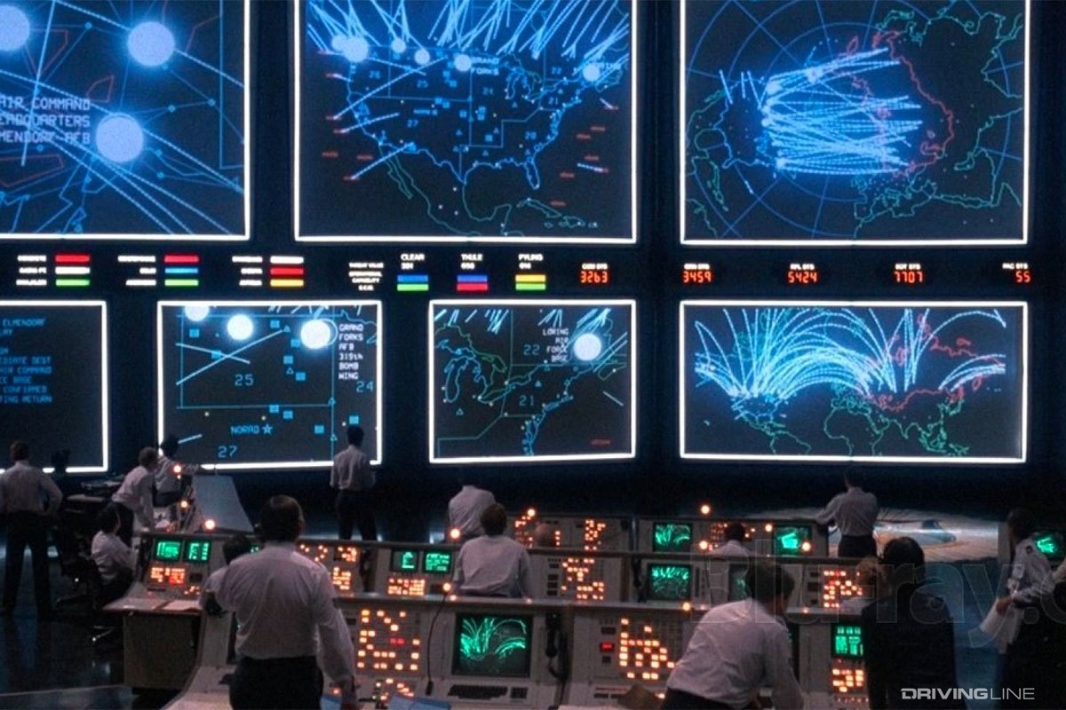 Wargames Nuclear Control Room
