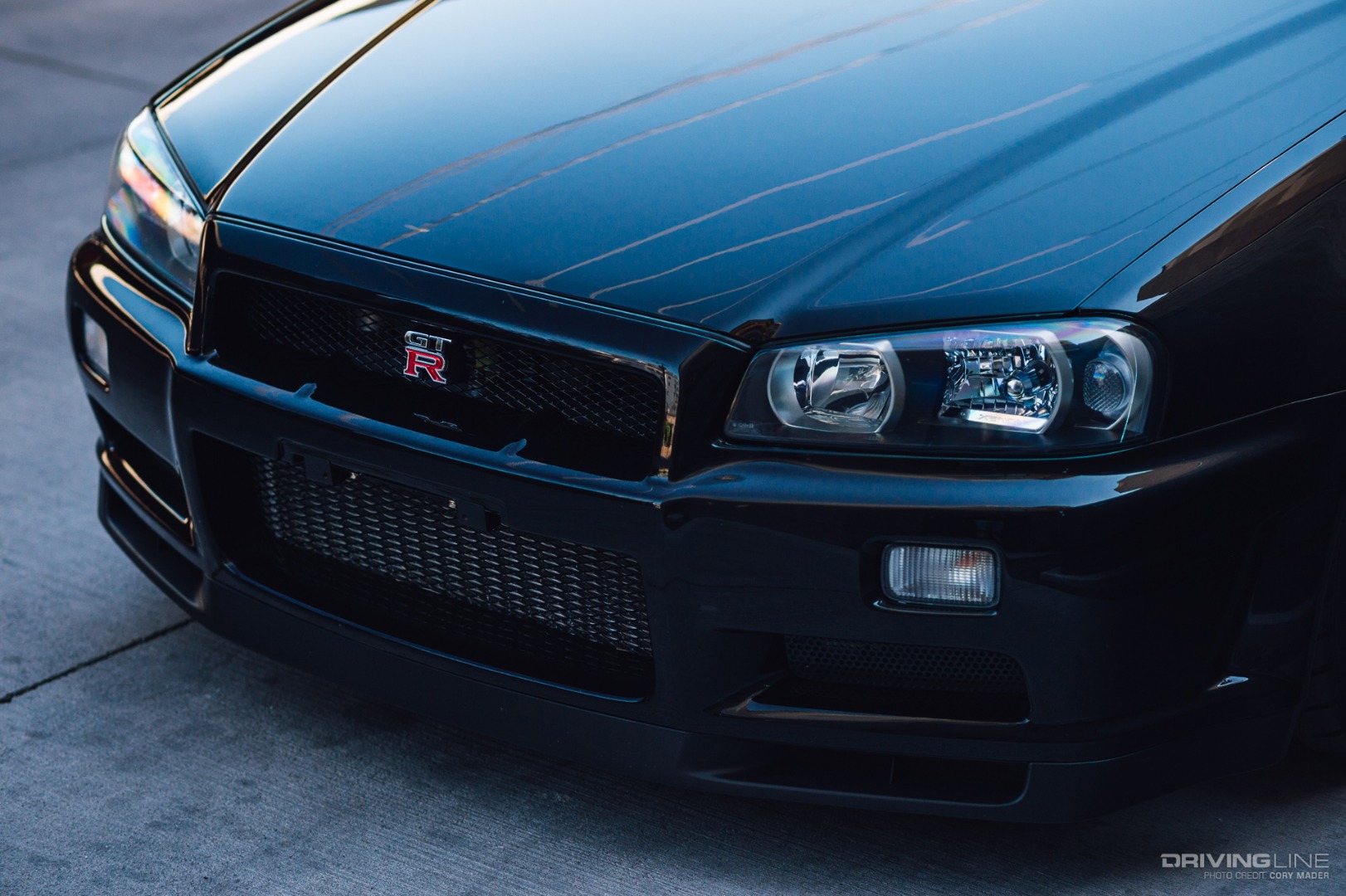 Front Clip of Motorex Skyline GT-R R34 V Spec II