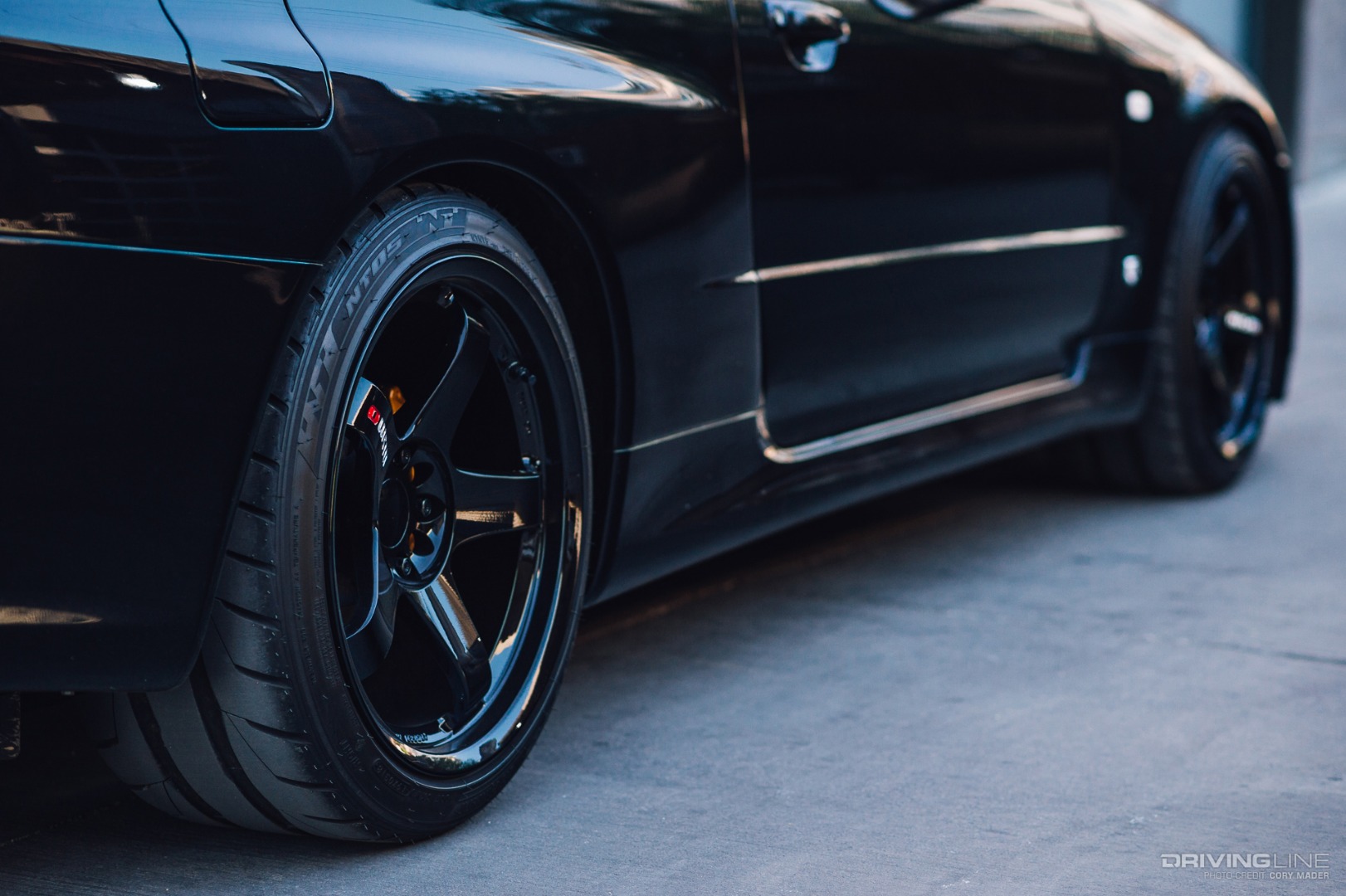 Side Rear Angle of Motorex Skyline GT-R R34 V Spec II
