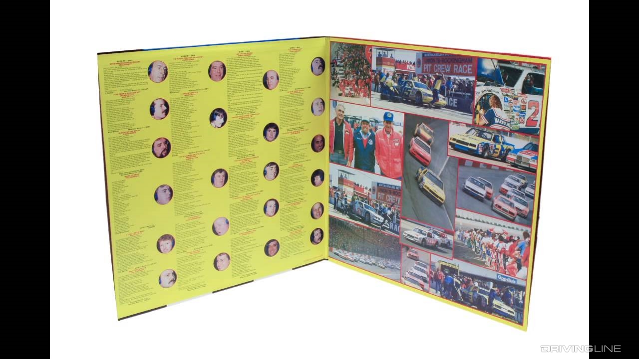 Sotck Car Racing's Entertainers of the Year Album Cover Inside