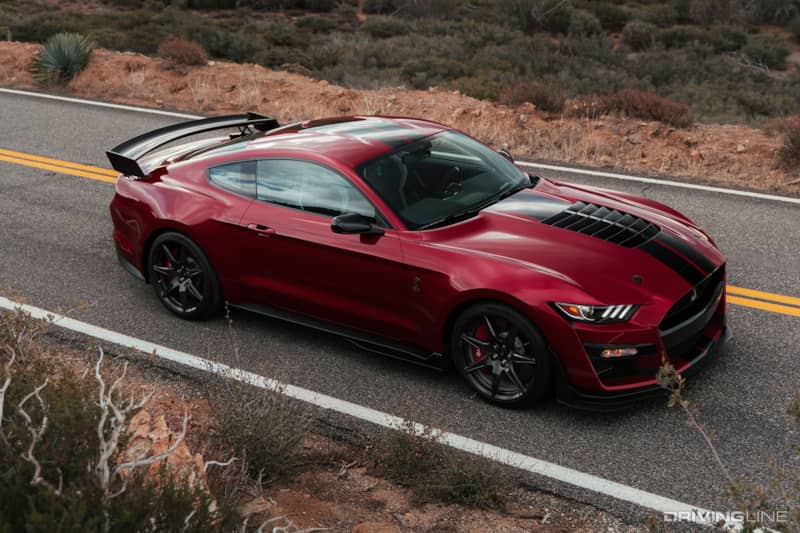 2020 Mustang Shelby GT500 Red