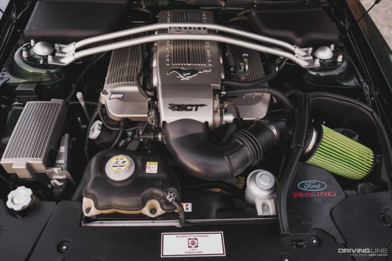 2008 Mustang Bullitt engine bay