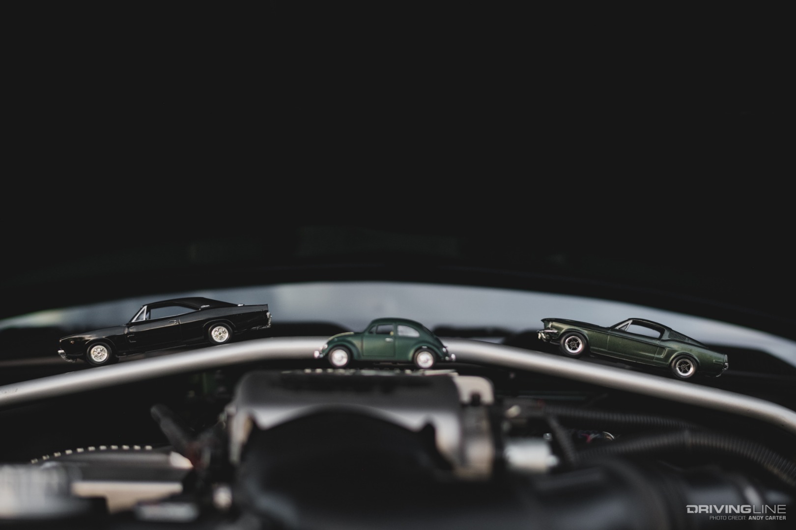 Bullitt chase scene recreation with hot wheels cars