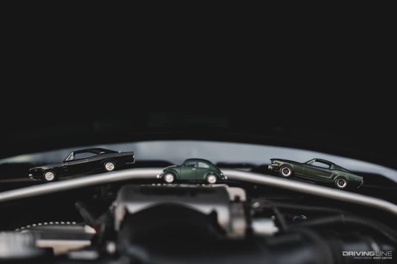 Bullitt chase scene recreation with hot wheels cars