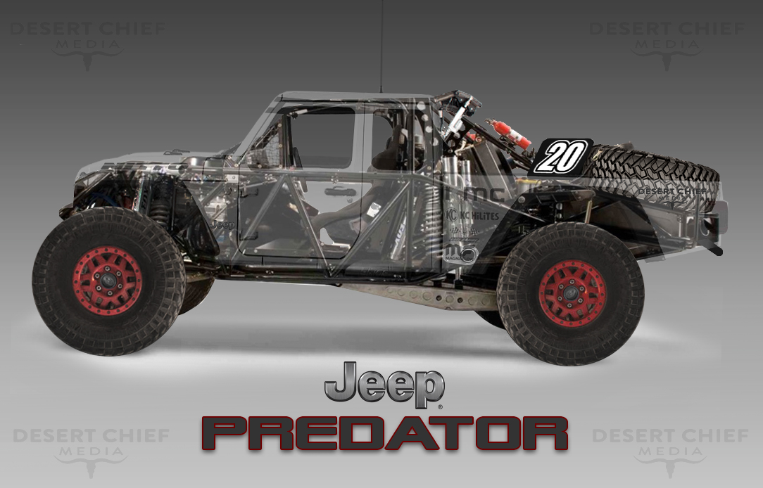 Jeep Predator cutaway