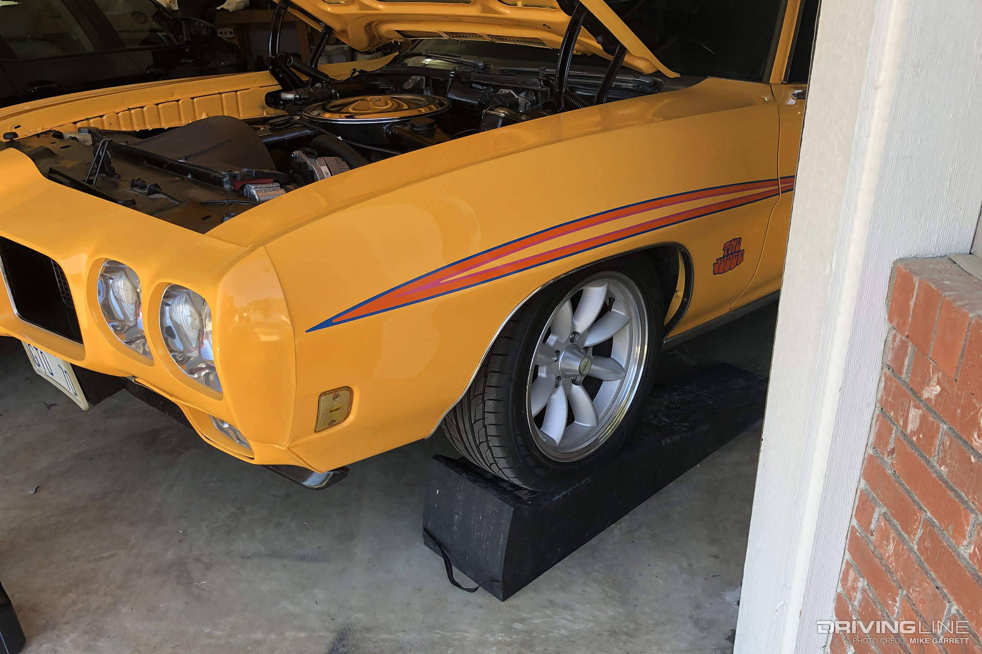 1970 Pontiac GTO Orange Race Ramps
