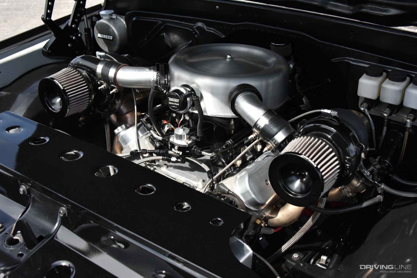 Twin Turbo 408ci LS in 1972 Chevy C-10