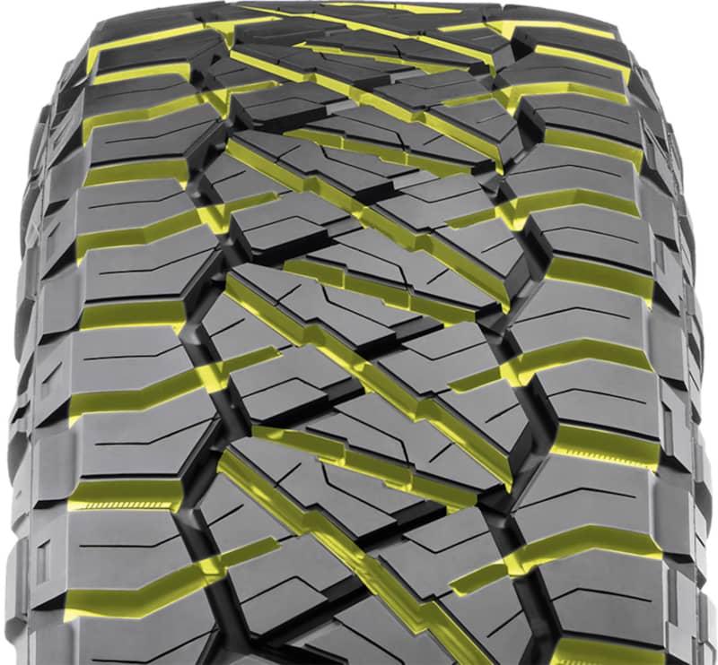 004 nitto tire ridge grappler alternating shoulder grooves