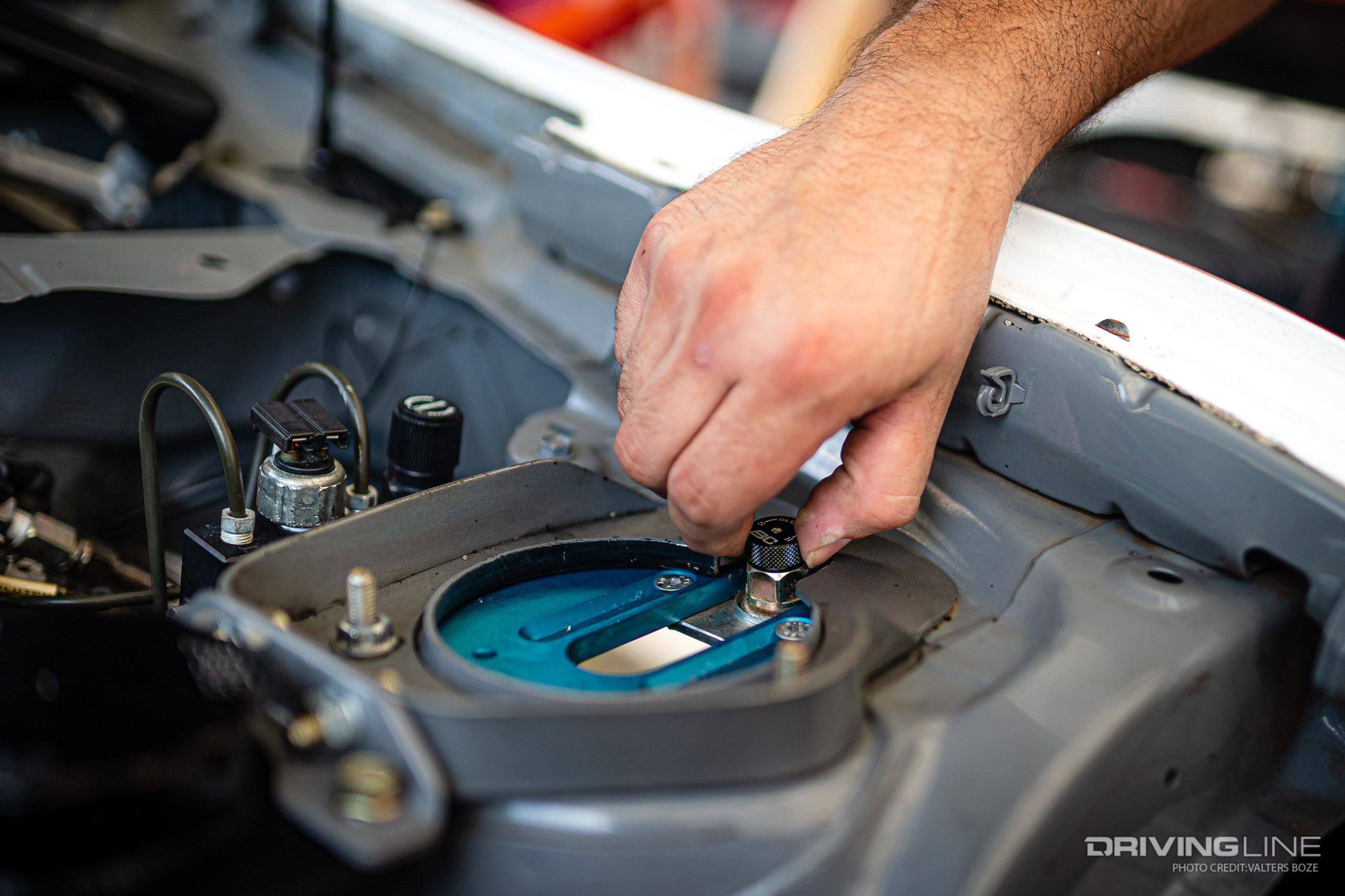 Adjusting shock dampening is key to finding balance in a drift car