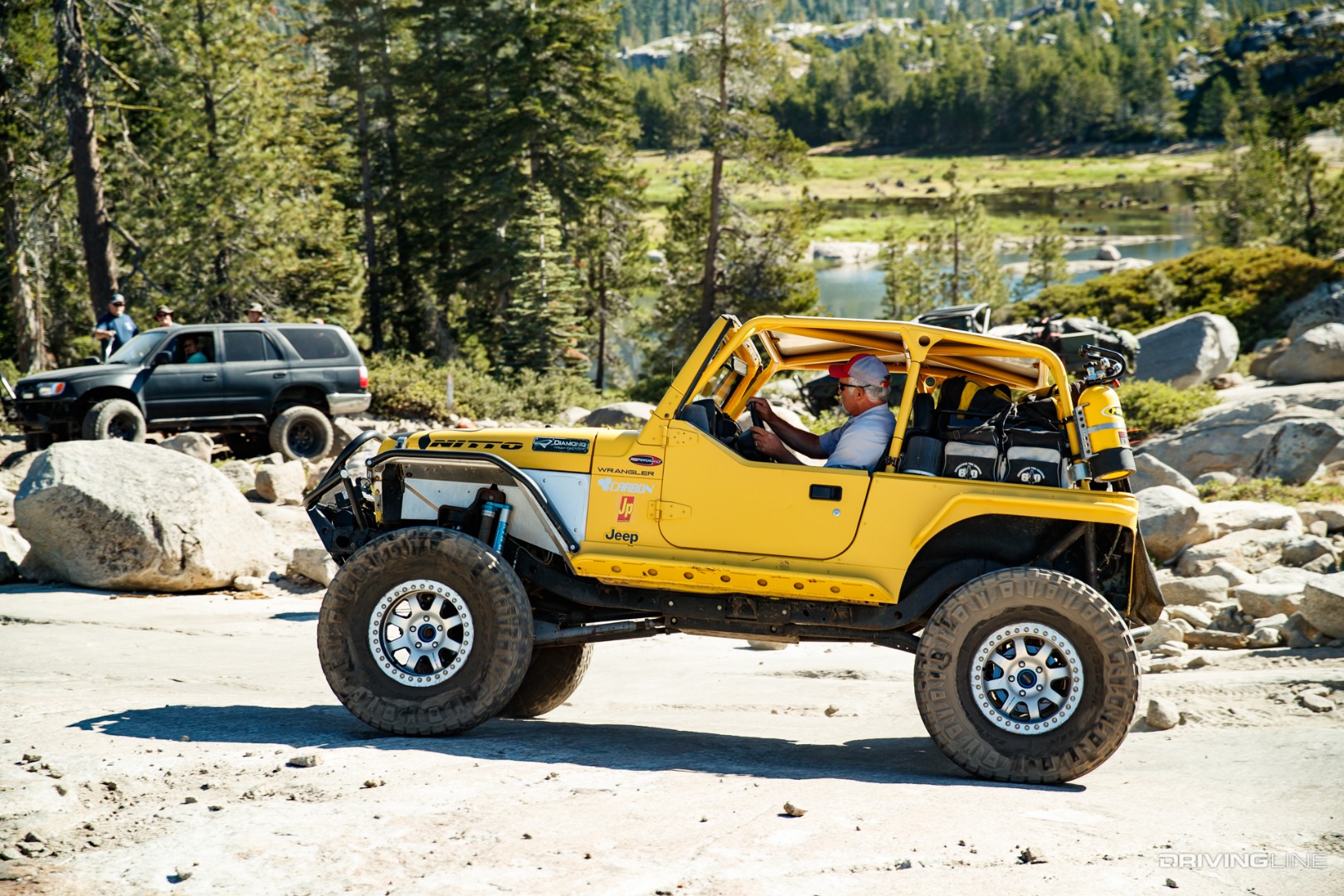 Yellow Jeep on Nitto Trail Grapplers