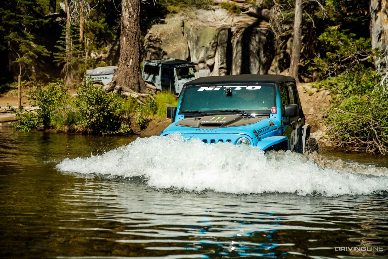 Jeep water crossing
