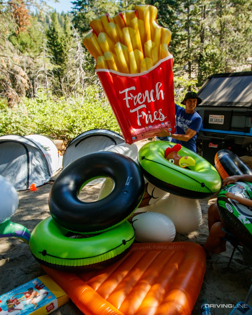 Inner tubes at Rubicon