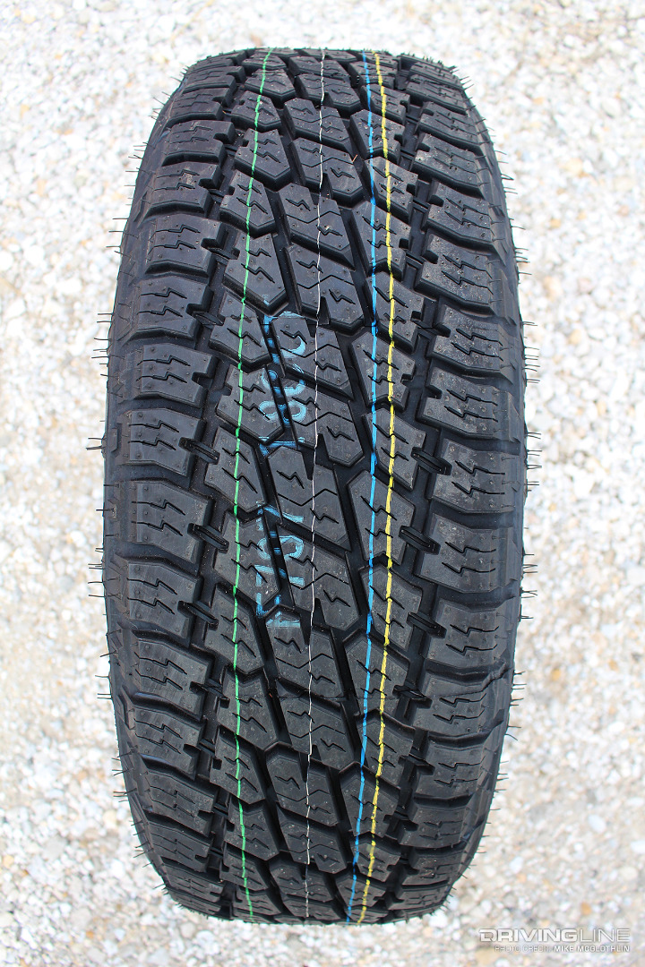 006 Nitto Terra Grappler G2 Variable Pitch Tread Blocks