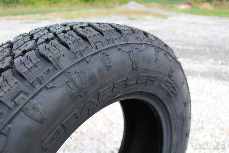 005 Nitto Terra Grappler G2 Shoulder Lugs