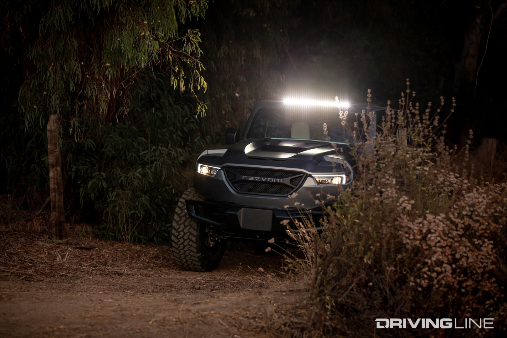 2020 Rezvani Tank Off-Road with Lightbar On