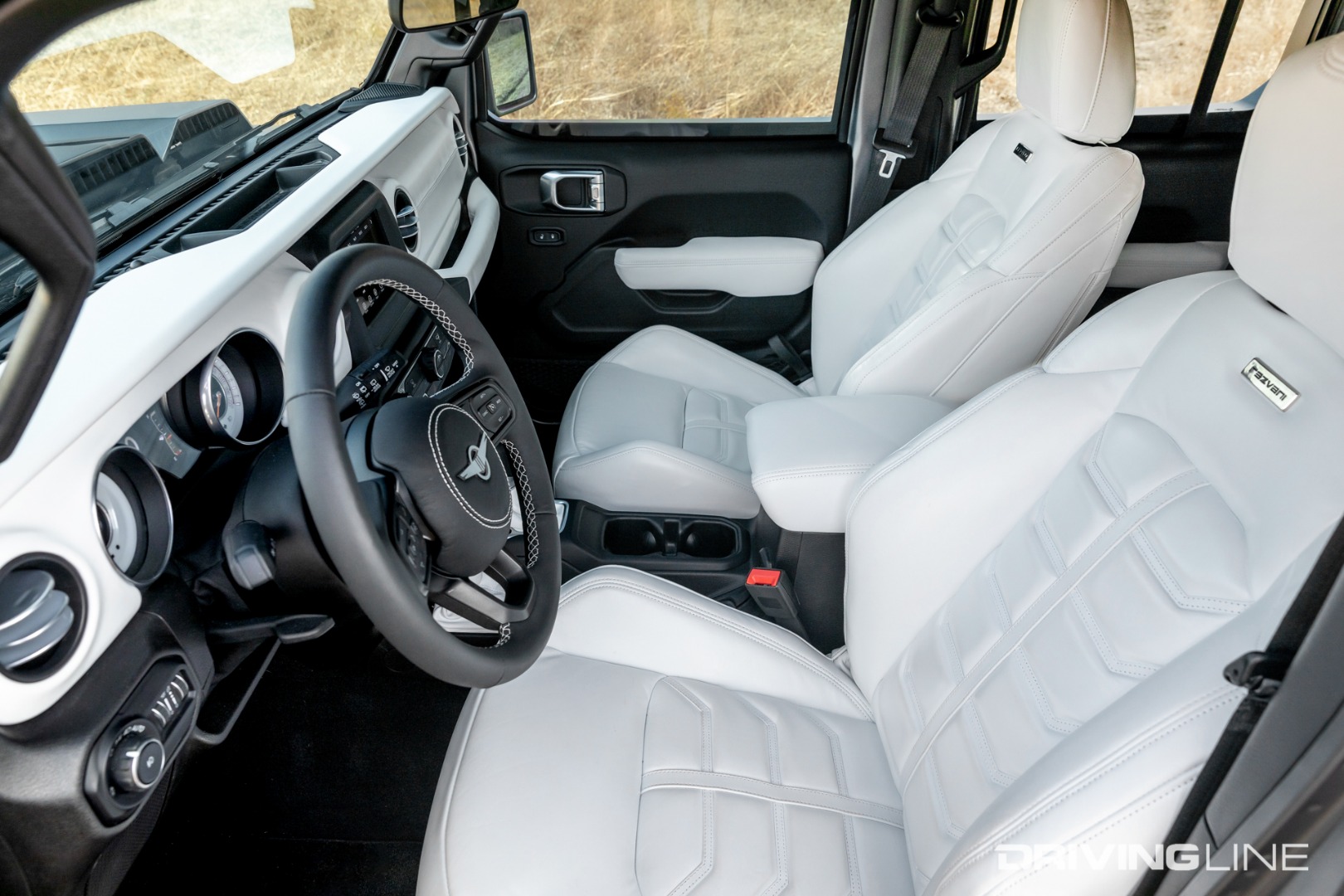 Rezvani Tank interior