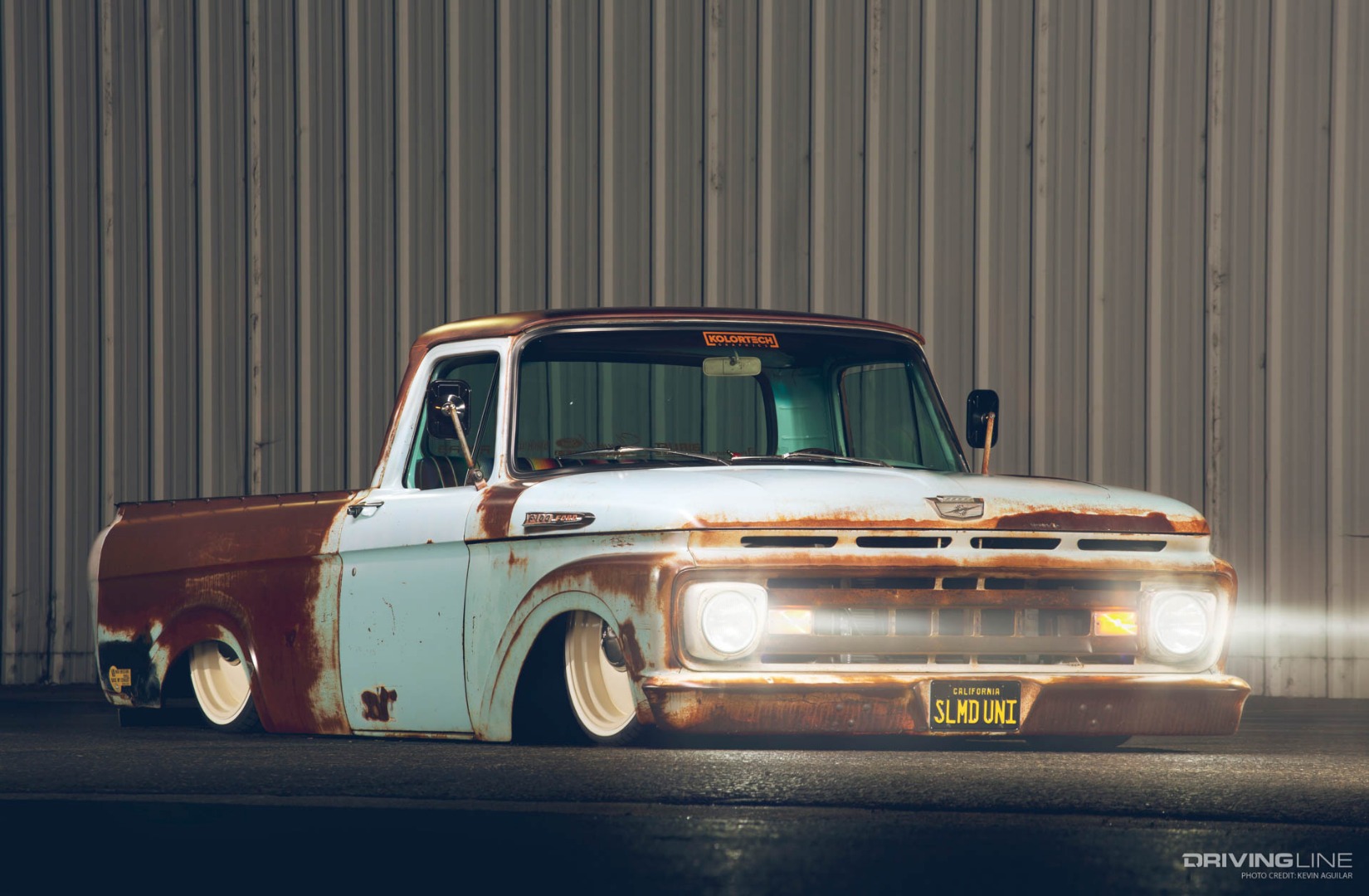 Slammed 1961 Ford F100