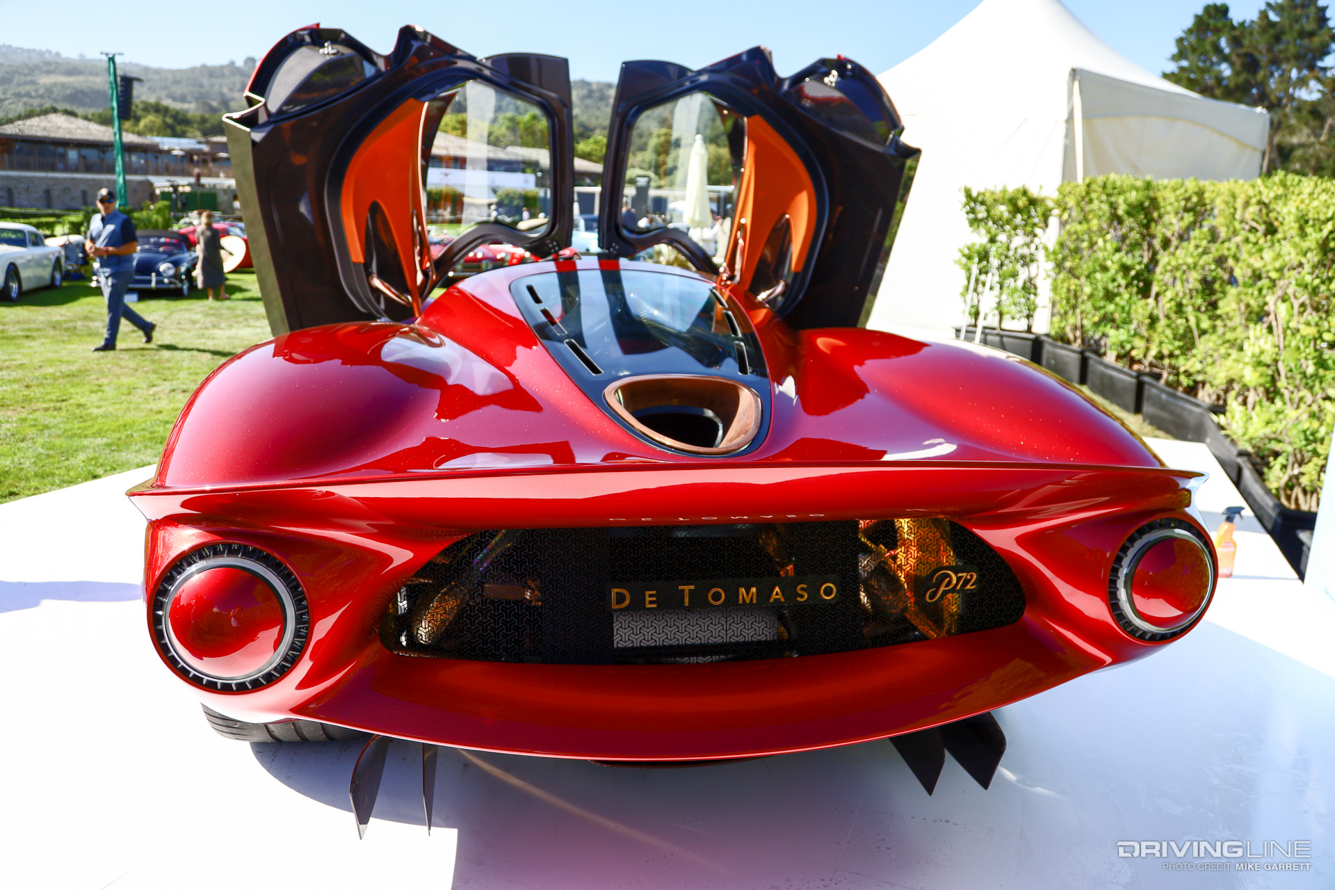 De Tomaso P72 Rear View