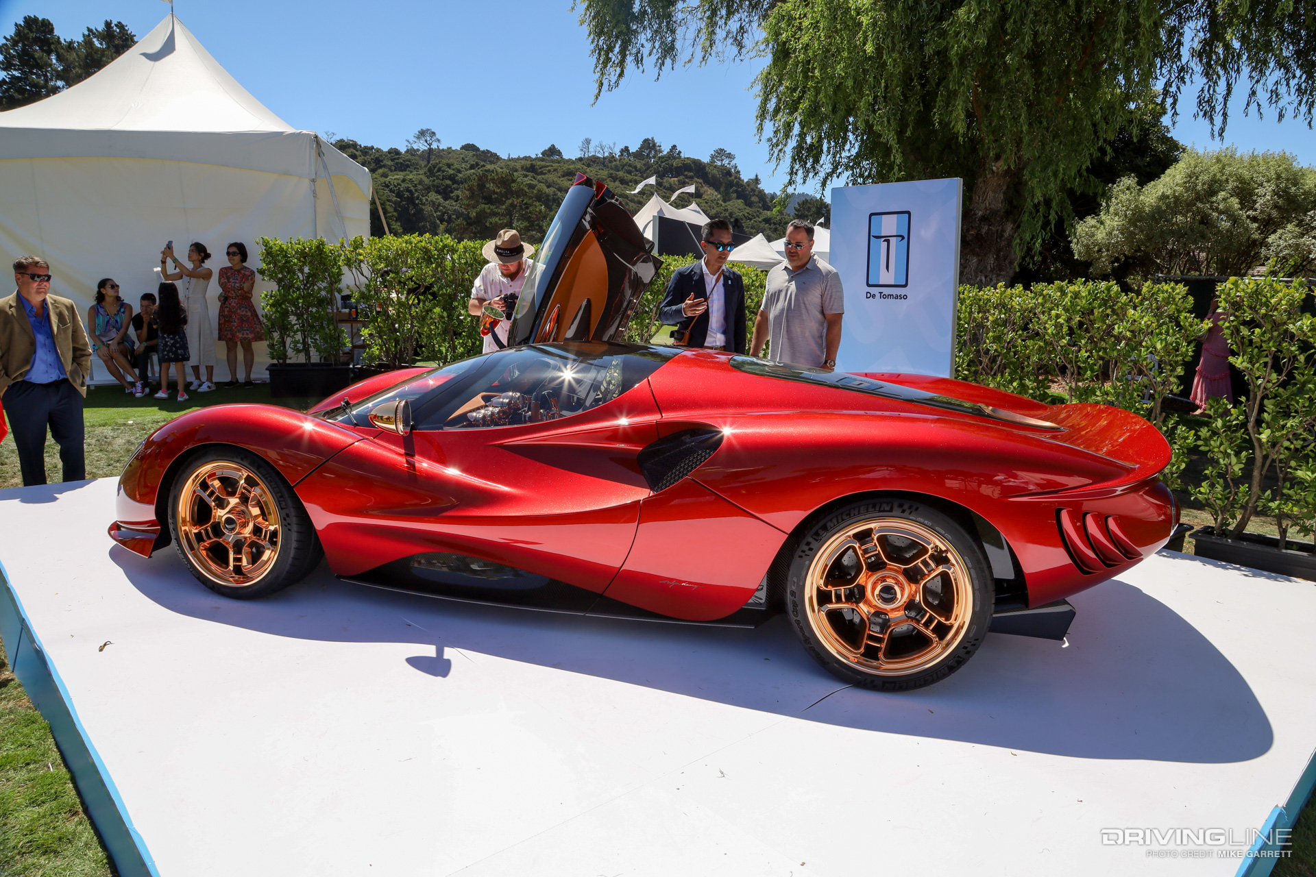 De Tomaso P72 Side View