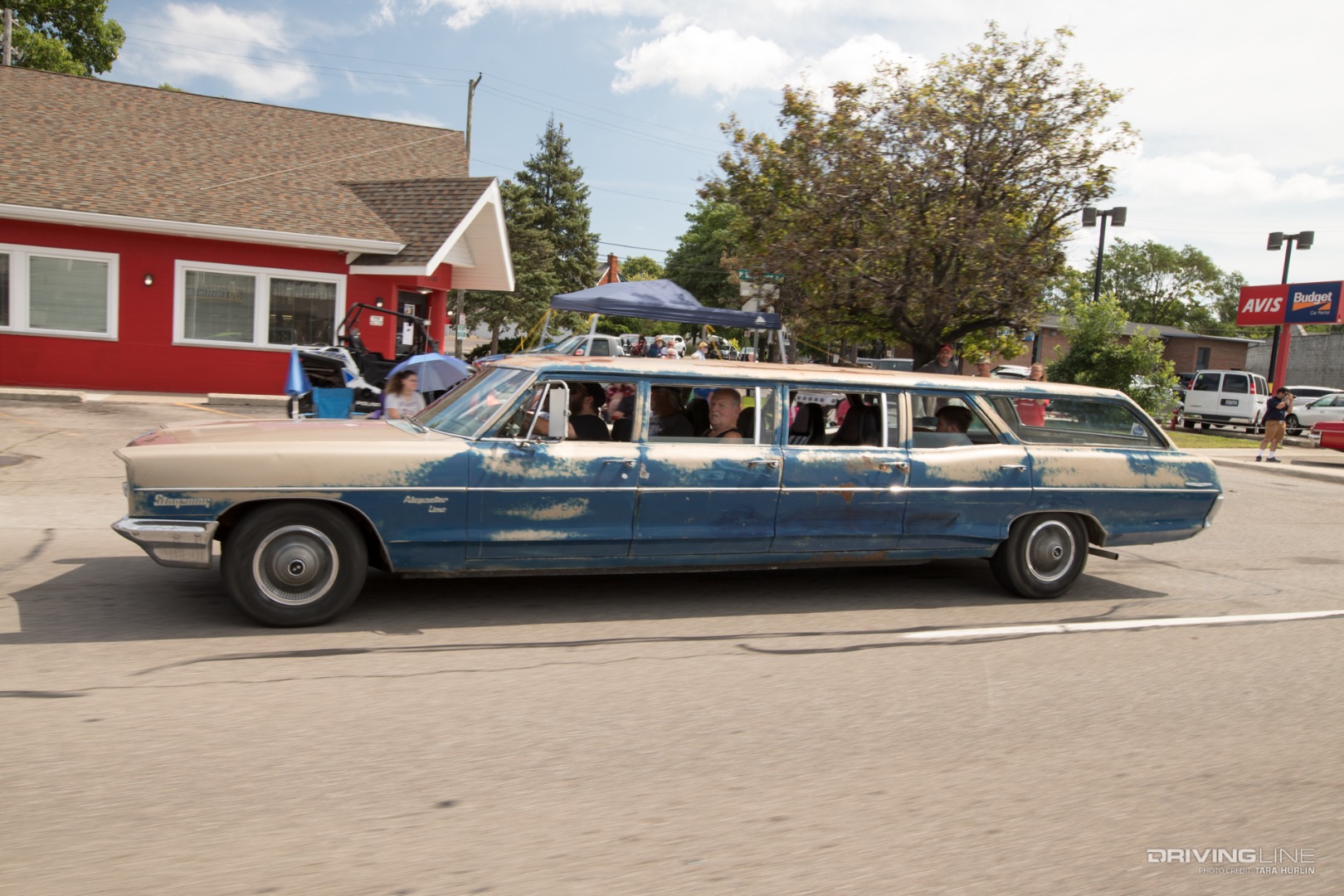 1967 Pontiac Stageway Airporter in the Woodward Dream Cruise