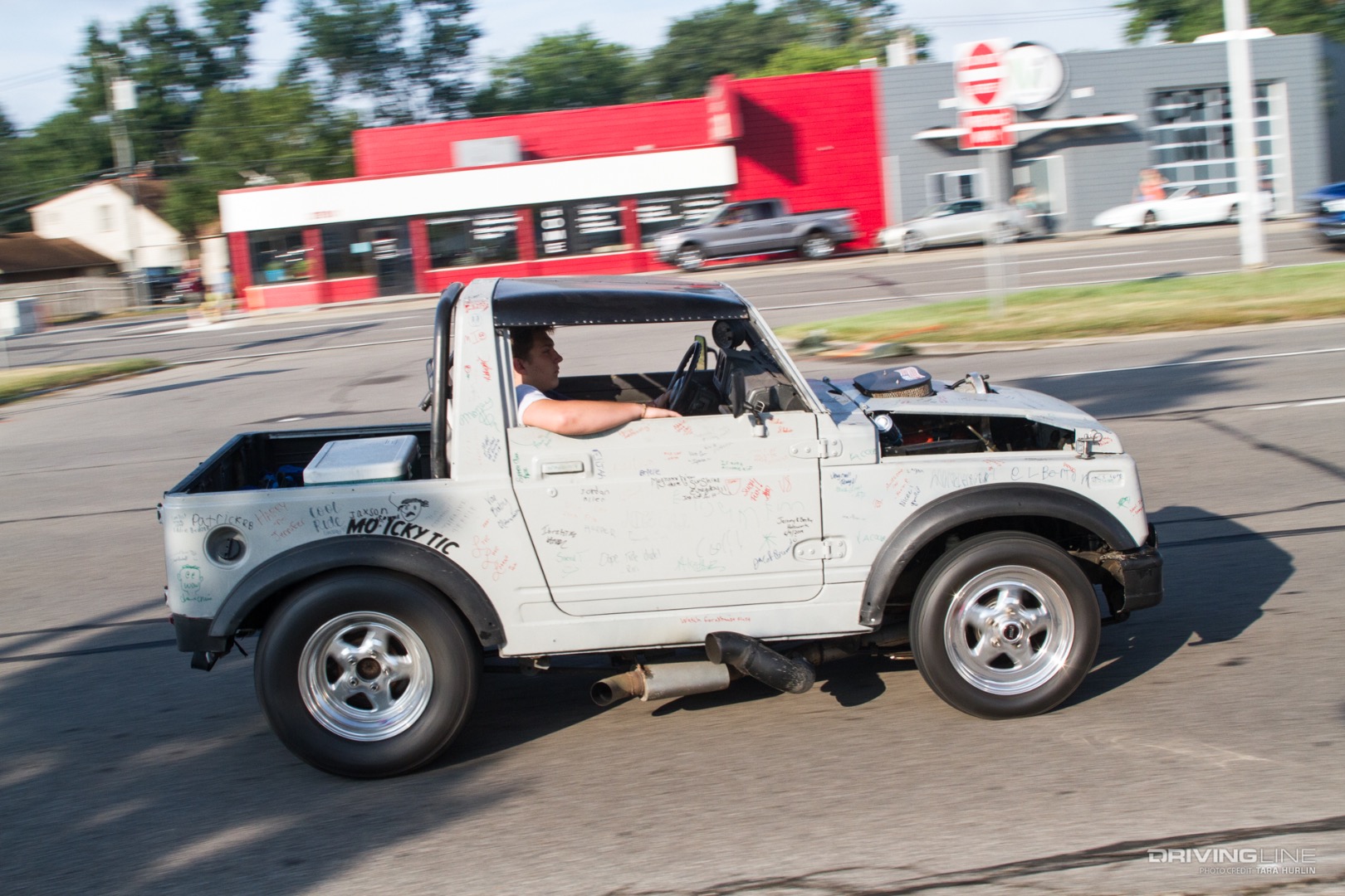 Modified Suzuki on Woodward Dream Cruise