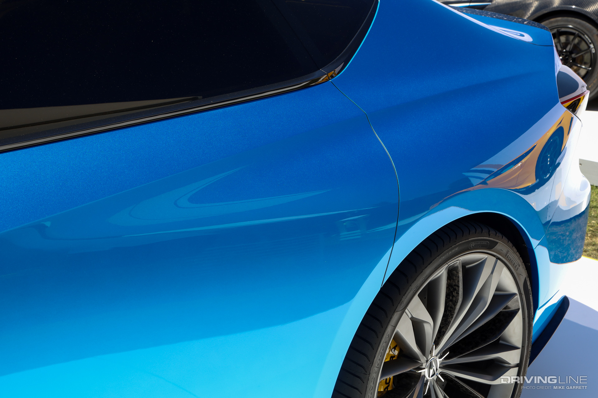 Acura Type S Concept The Quail 2019 Blue Color