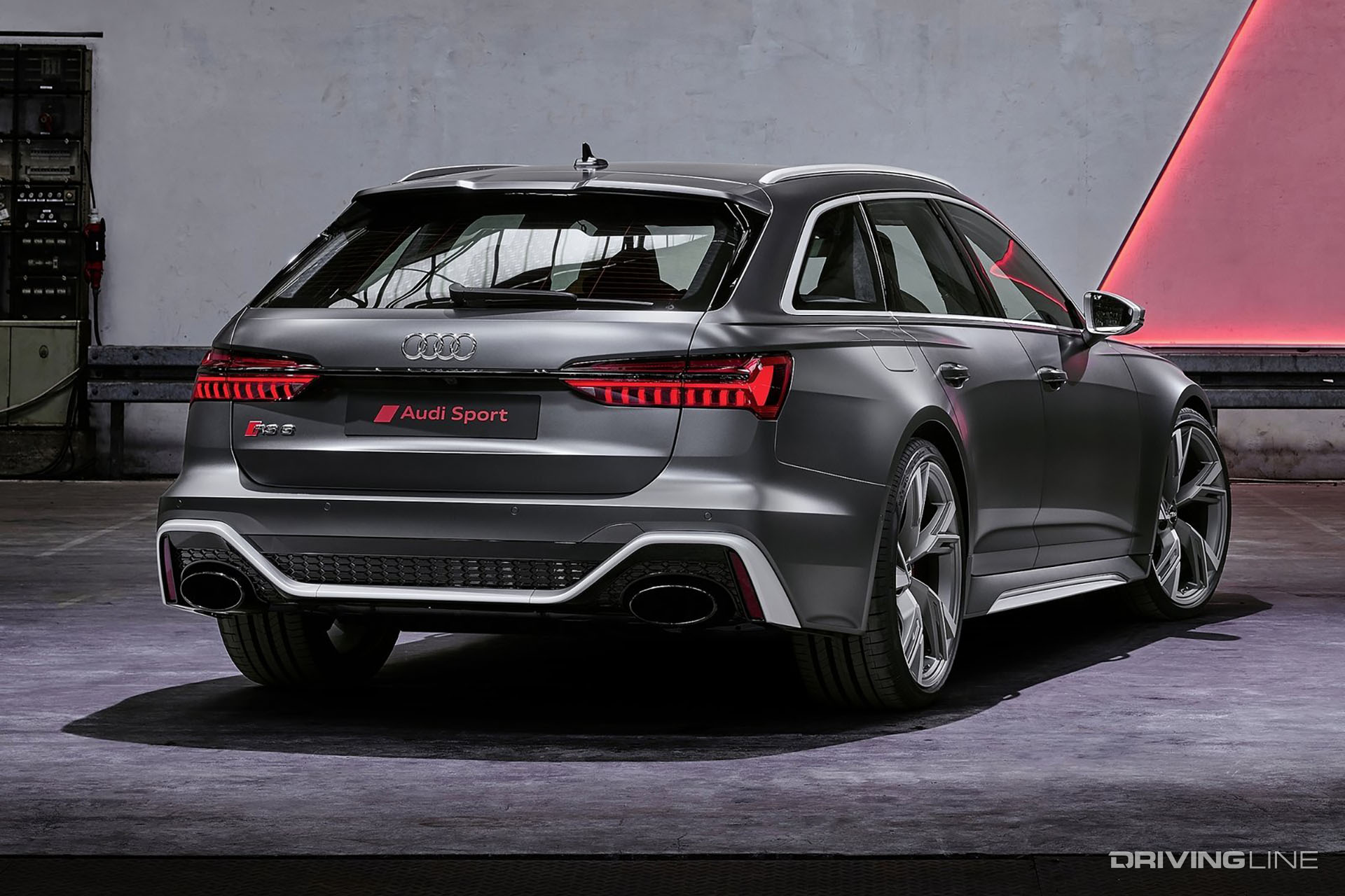 2020 Audi RS6 Avant Rear View